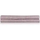 Zohome Zo Home Lino Laken Katoen Linnen Look - purple 160x290cm