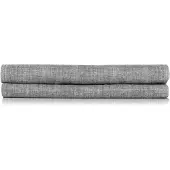 Zohome Zo Home Lino Laken Katoen Linnen Look - dark grey 270x290cm
