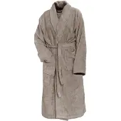 Linnick Pure Badjas Velours - taupe - L