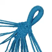 Detex Hangmat Blauw 210x150cm met Franjes
