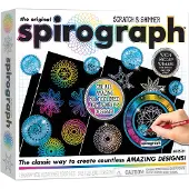 Spirograph Scratch & Shimmer Crafts Veelkleurig