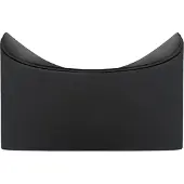 QDO peper /zoutbakje Phold 1 siliconen 7,5 x 7,5 cm zwart