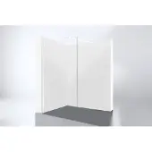 Best design Dalis inloopdouche 110cm mat-wit