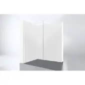 Best design Dalis inloopdouche 70cm mat-wit