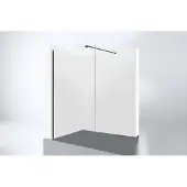Best design Dalis inloopdouche 100cm mat-zwart