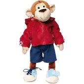 Sigikid Aantrekpop, knuffel, leeraap, meerkleurig, 43 cm, artikelnummer 40989