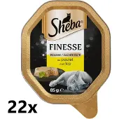 Sheba Alu - Finesse Mousse met Kip - 22x85g - Kattenvoer