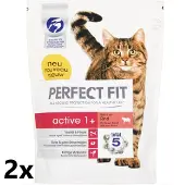 Perfect Fit - Droogvoer - Active Rund - 2x750g