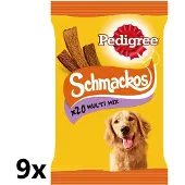 Pedigree - Schmackos - Multi Mix - Hondensnacks - 9x144g