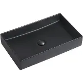 Guido Gusto Wastafel Andrea 44x44x10cm glans wit met 1 kraangat