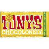 Tony's Chocolonely - Melk Noga Chocolade Reep - 3x180 gram