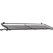 Maze Shoe Shelf L zwart