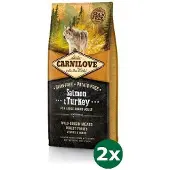 Carnilove 2x12 kg salmon / turkey adult large breed hondenvoer