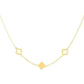 Yehwang 'Clover'' necklace | Stainless steel