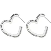 Yehwang Oorring Hart Ketting Zilver 289418-118