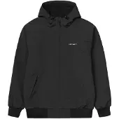Carhartt WIP Functioneel jack met gestikt logo en capuchon
