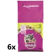 Whiskas - Katten Droogvoer - Junior - Kip - 6x1,9kg