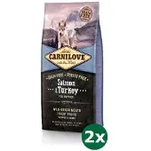 Carnilove 2x12 kg Carnilove salmon / turkey puppies hondenvoer