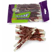 Braaaf Hondensnack Rol Sticks Lam - Vis 12 Cm 80 Gr