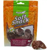 Braaaf 10x Hondensnack Chips Lam Steak - Vis 85 gr