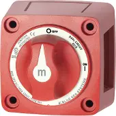 Blue Sea Systems Mini-batterijschakelaar Dubbel Circuit