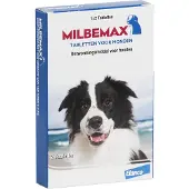 Milbemax Ontworming Tabletten Hond 5 - 75 kg 2 tabletten