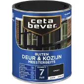 Cetabever deur & kozijn meesterbeits dekkend zwart zijdeglans 750 ml