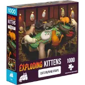 Exploding Kittens Cats Playing Craps - Puzzel - 1000 stukjes