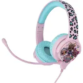 OTL TECHNOLOGIES L.O.L. Surprise! Let's Dance! Roze, interactieve kinderhoofdtelefoon, met kabel, geschikt voor gaming, frequentiebereik 20 - 20000 Hz, gewicht 175 g, kleur: blauw en roze