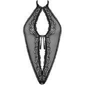 Obsessive - body met halternek - zwart - L/XL