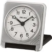 Seiko - zilverkleurige reiswekker QHT015S