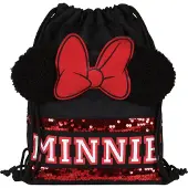 Sarcia.eu Disney Minnie Mouse Tas / Rugzak, zwart en rood 32x39 cm