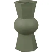 Present Time Vaas Geo Count - Jungle Groen - Ø14cm