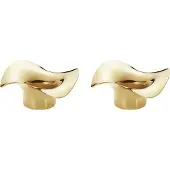 Georg Jensen Theelichthouder Cobra Gold (Set van 2)