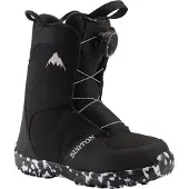 Burton - Kinder snowboardschoenen - Grom Boa Black voor Unisex - Kindermaat 31 - Zwart