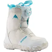 Burton - Kinder snowboardschoenen - Grom Boa White voor Unisex - Kindermaat 29 - Wit