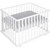 Roba Kinderbox 75 x 100 cm wit Style grijs