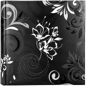 Zep - Umbria Black 10x15 200 Fotos Einsteckalbum EB46200B EB46200B Fotoalbum (b x h) 195 mm x 252 mm Zwart