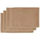Beddinghouse Badtextiel Sheer Goud- Gastendoekje (30x50 cm) - Set van 3