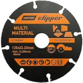 Norton Clipper Multi Materials - Carbide Doorslijpschijf - 125mm - Voor de Haakse Slijper