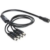 DeLOCK DC Splitter Voedingskabel - 4x 5,5 x 2,1mm