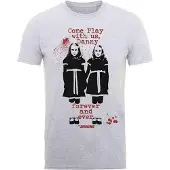 PLASTIC HEAD The Shining Heren Tshirt -XL- Come Play With Us Grijs