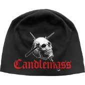 Ginza.se Candlemass - Skull & Logo Beanie Muts - Zwart
