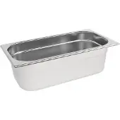 Vogue Gastronormbak Vogue, RVS, GN 1/3, 100mm diep