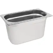 Vogue Gastronormbak Vogue, RVS, GN 1/4, 150mm diep