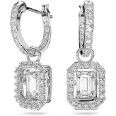 Swarovski Oorbellen 'Una' zilver