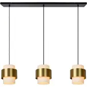 Lucide Hanglamp Firmin Mat Goud/messing 3xe27