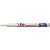 Panduro Artline textielstift - 1,2 mm - wit