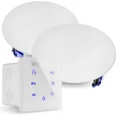 Inventum Inbouw versterker met 2 plafondspeakers - Powerline A50WSet