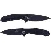 Black Eagle Grey Titan Full Titanium Flipper